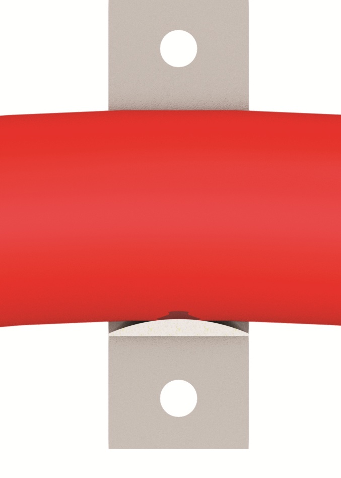 Convex Cable Hanger profile is kinder to the cable