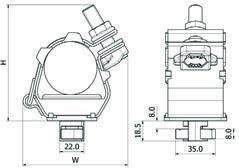 Single fix twist foot: ES32-39 to ES94-118