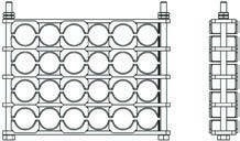 Multiple cable formation
