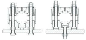 Twin fixing / single fixing