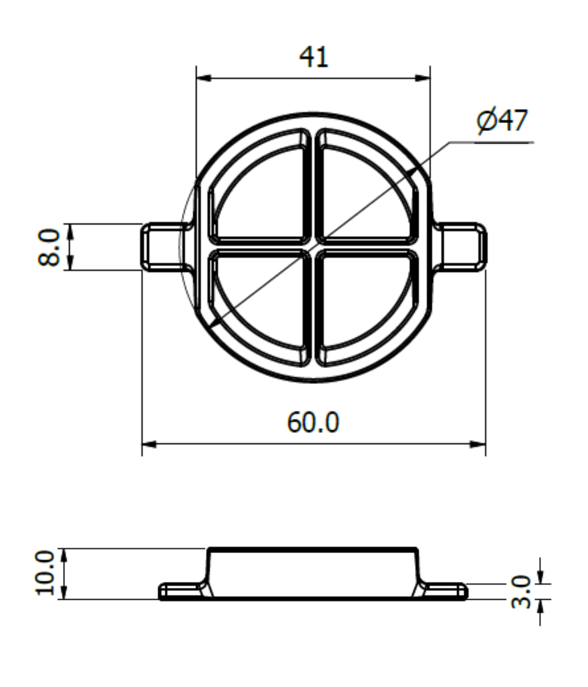 Small Round Strand Marker