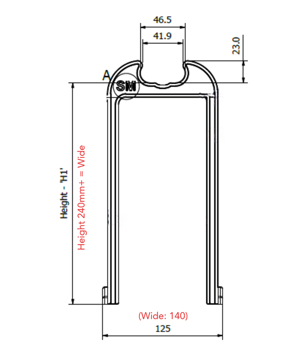 Small / Medium Duct Chair